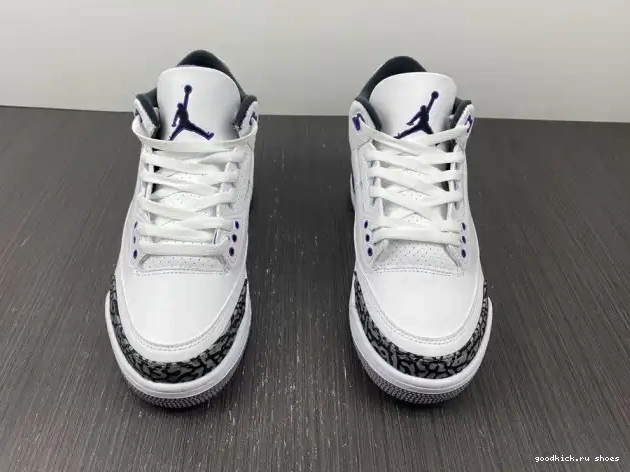 Cheap Jordan CT8532-105 3 Retro 'Dark Air Iris' 0503